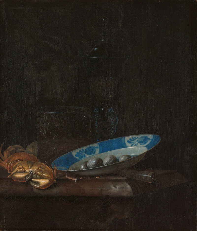 Still Life by Pieter Gallis, 1667 — digital art print download
