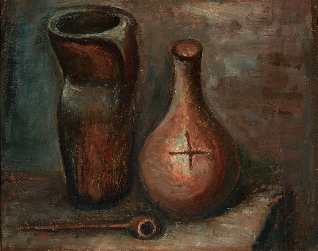 Still life by Wacław Wąsowicz, 1942 — digital art print download