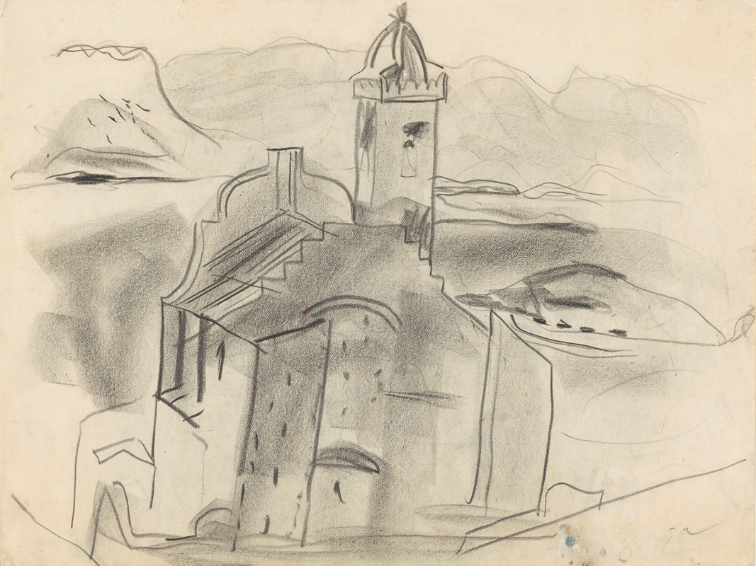 Untitled (Santa Maria de la Neus) — Frances Hodgkins