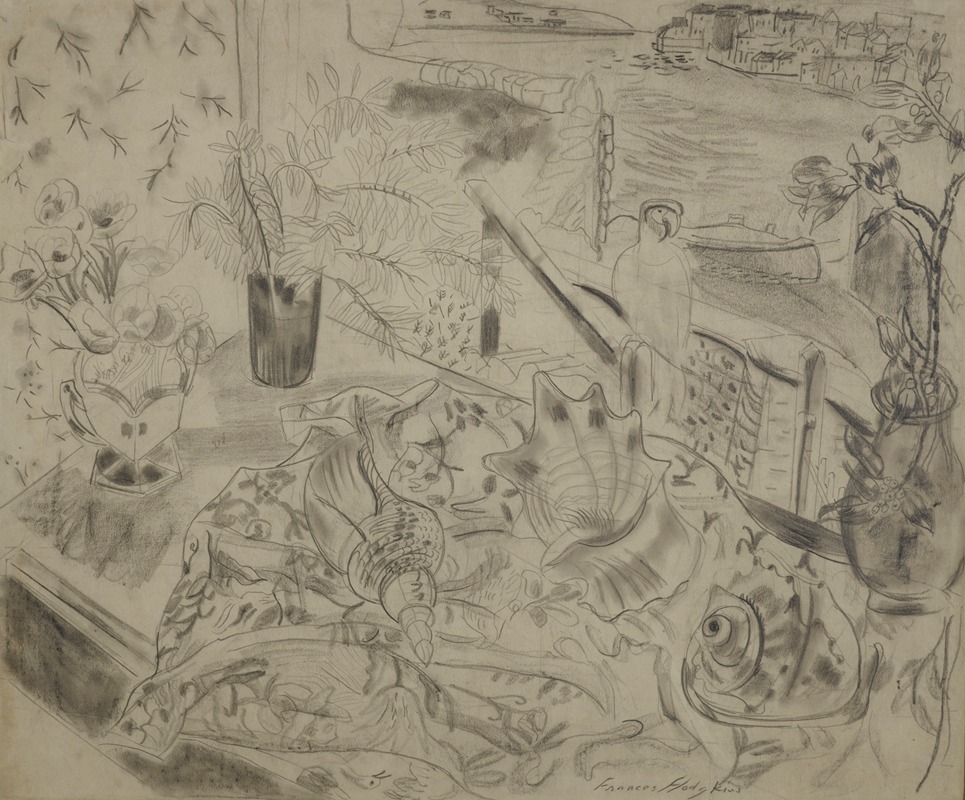 Wings over water by Frances Hodgkins, 1931-1932 — digital art print download