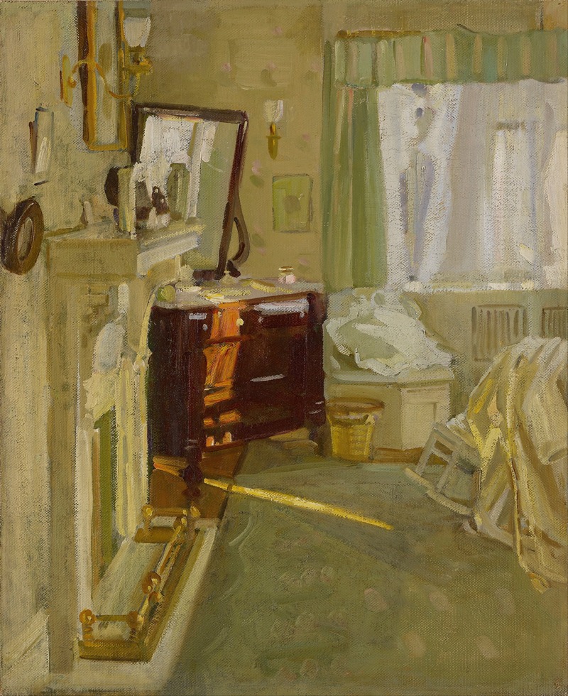 Interior by Хелен Гэллоуэй МакНиколл, 1905-1915 — digital art print download