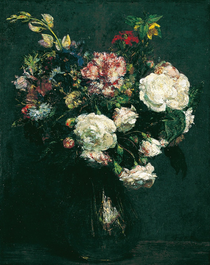 Vase of Flowers — Henri Fantin-Latour