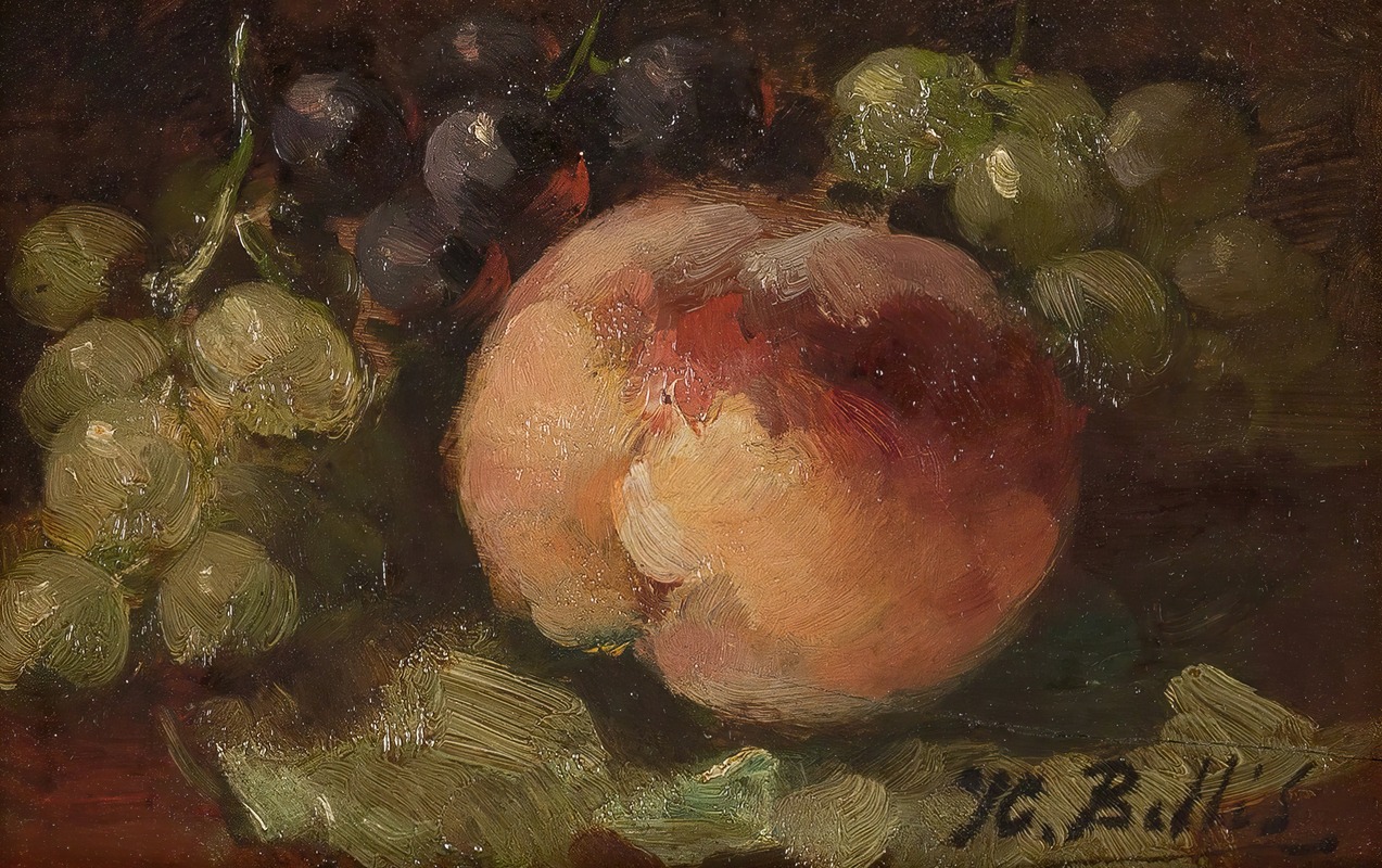 Fruit still life by Hubert Bellis — digital art print download