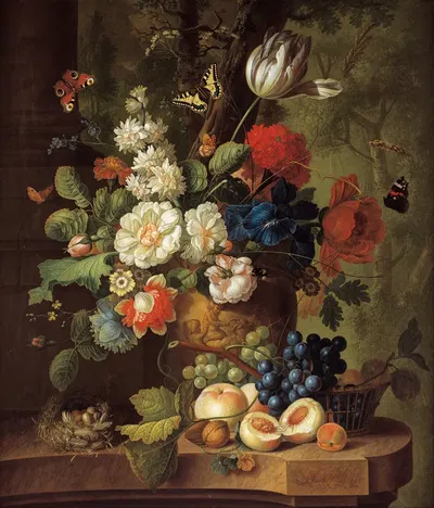 Flowers by Ян Ван Ос — digital art print download