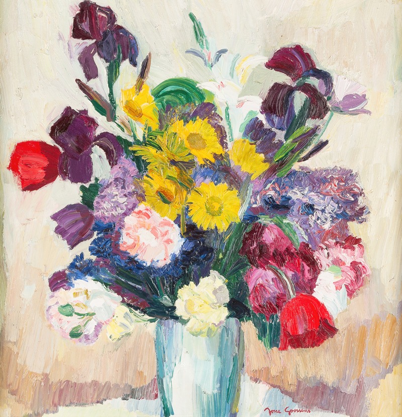 Flower bouquet by Josse Goossens — digital art print download