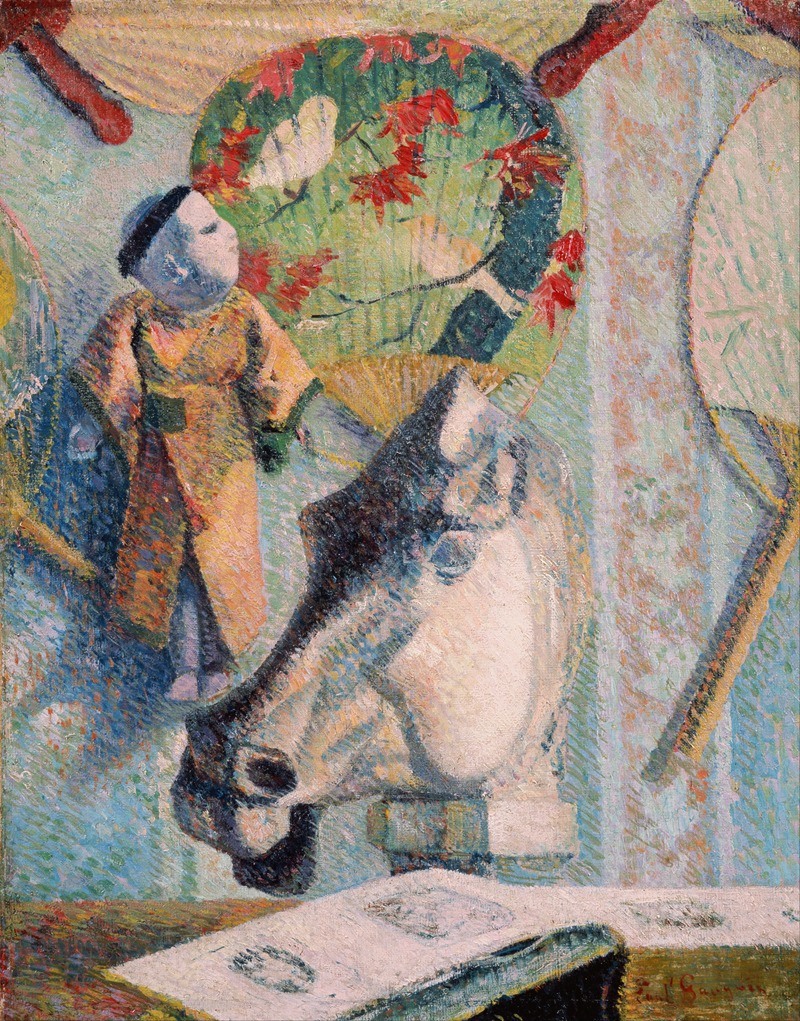 Still Life with Horse's Head by Поль Гоген, 1886 — digital art print download