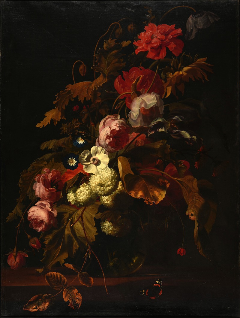 Bouquet de fleurs by Симон Верелст, 1665 — digital art print download