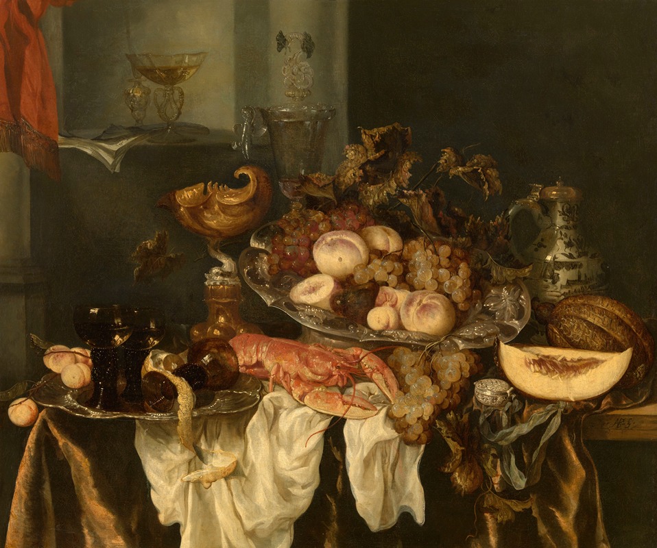Still Life by Авраам ван Бейерен — digital art print download