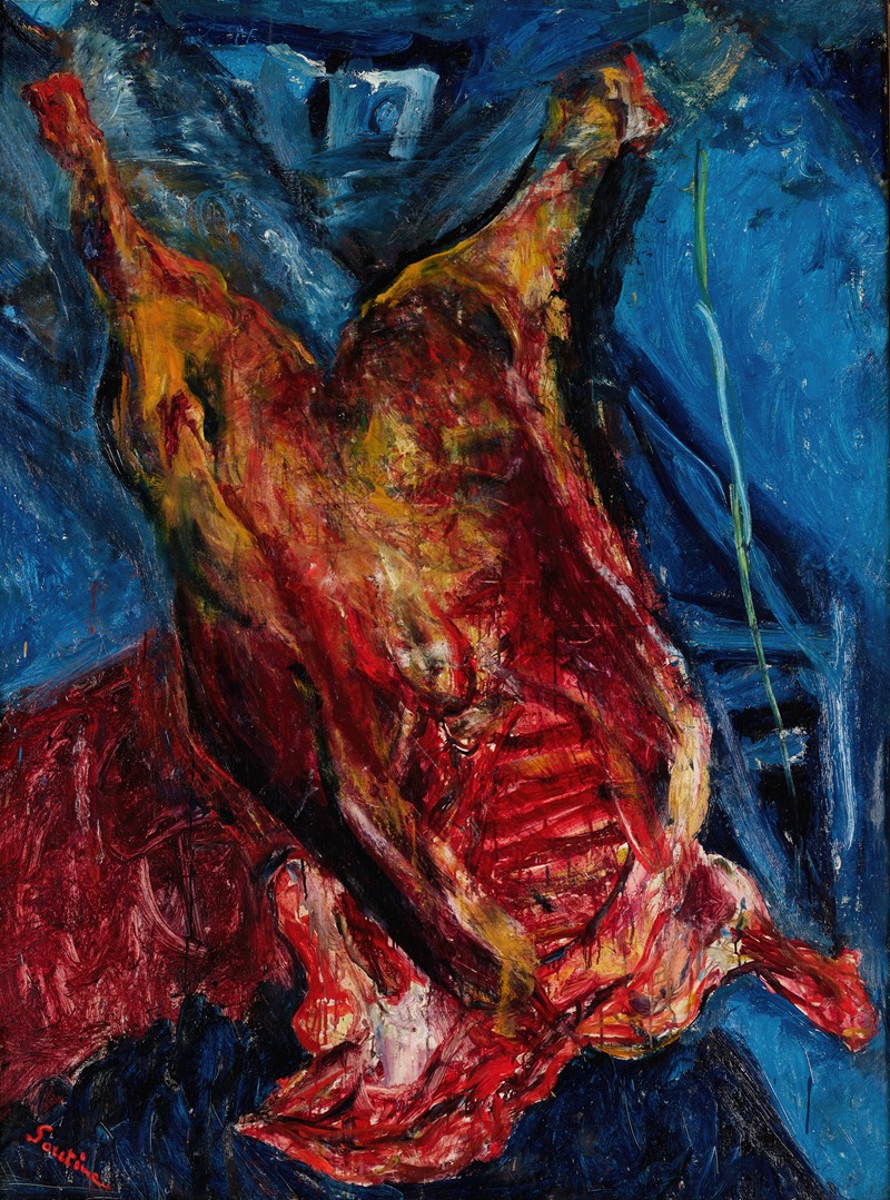 Carcass of Beef by Шаим Сутин — digital art print download