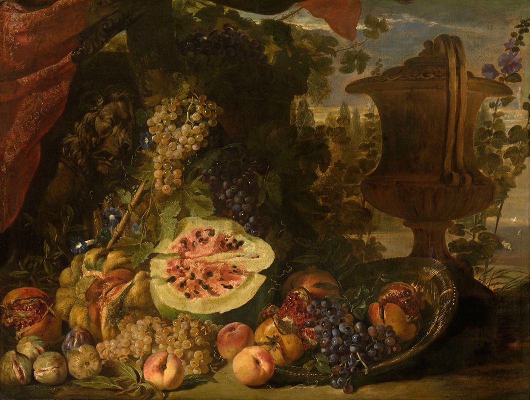 Still Life with Fruit by David de Coninck — digital art print download