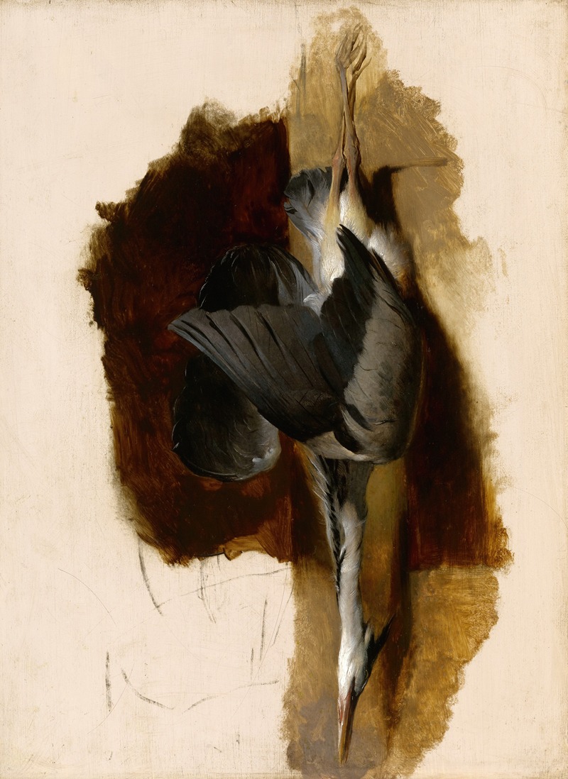 Study of a Dead Heron by Сэр Эдвин Генри Ландсир — digital art print download