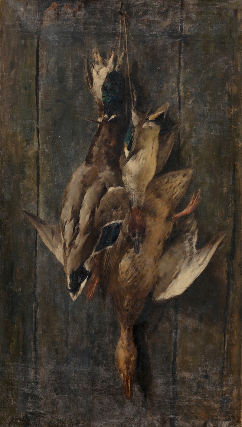 Waterfowl by Эжен Жорс, 1892 — digital art print download