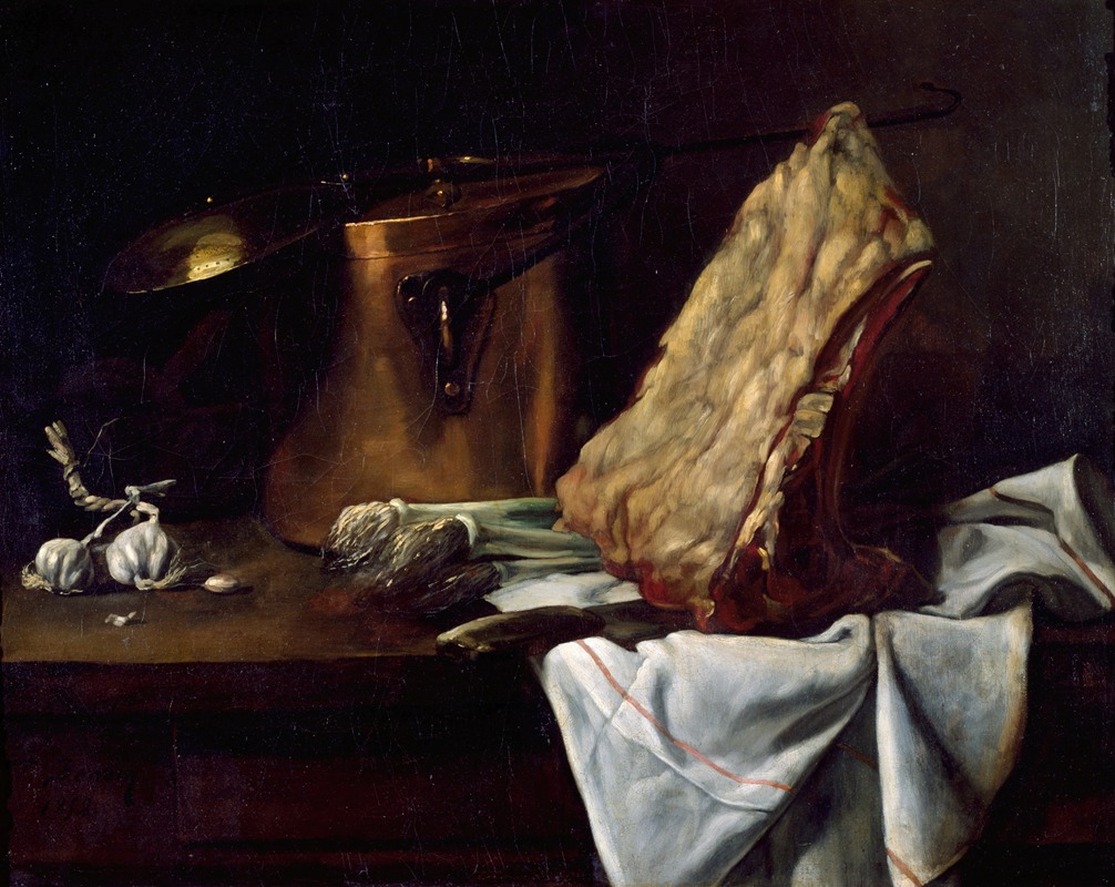 Still Life by Франсуа Бонвен, 1858 — digital art print download