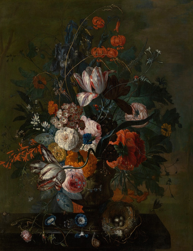 Bouquet of Flowers — Jacob van Huysum