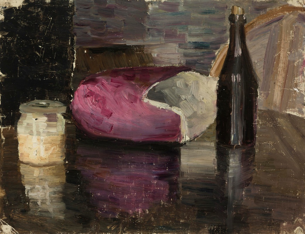 Natüürmort pottmütsiga by Nikolai Triik, 1906 — digital art print download