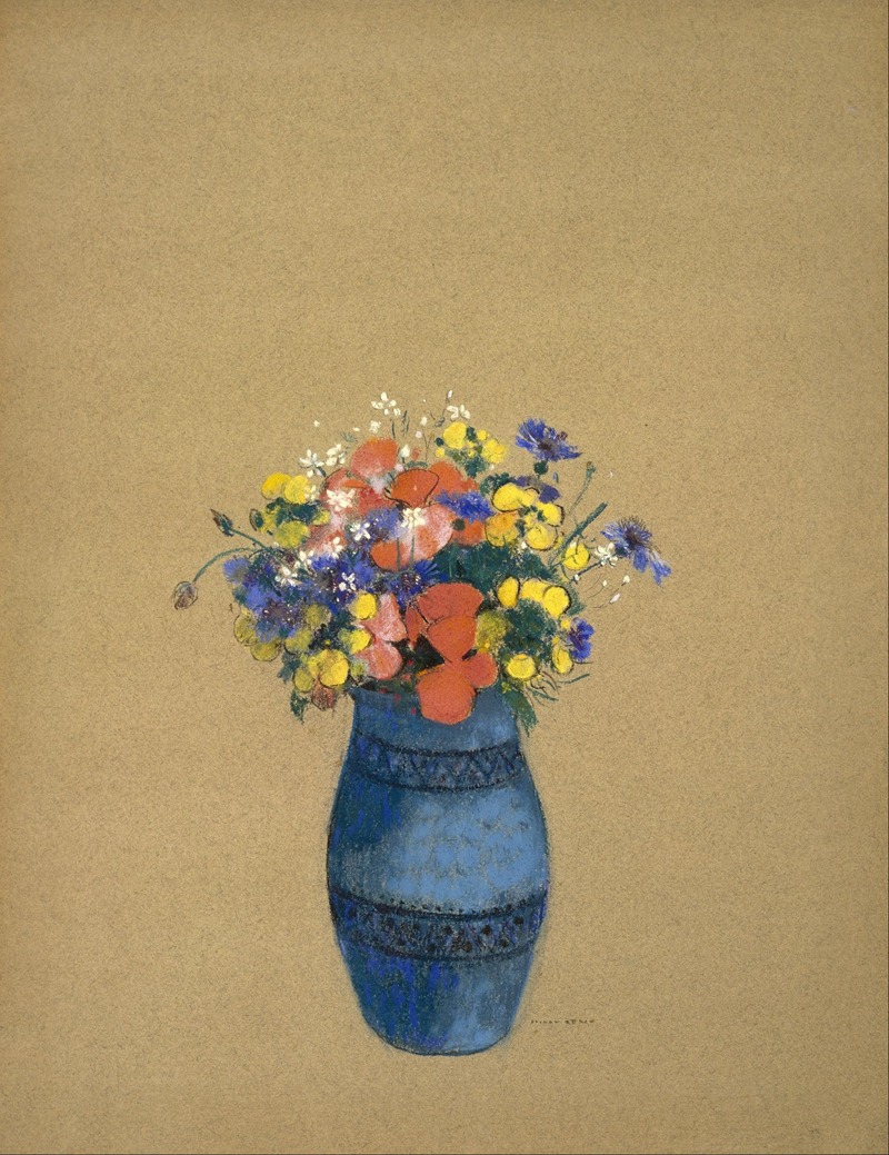 Vase of Flowers — Odilon Redon