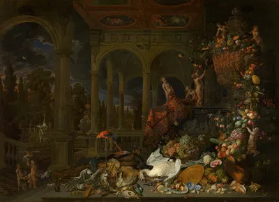 Still Life by Питер Гейселс, 1680 — digital art print download
