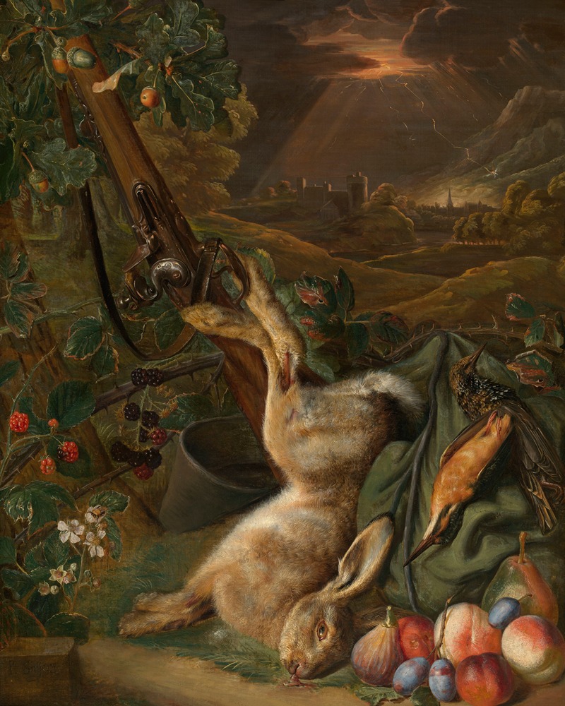 Still Life with Dead Game by Питер Снайерс — digital art print download