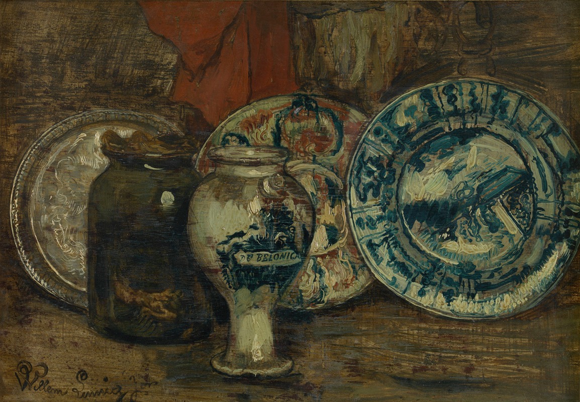Pots and Dishes by Виллем Линнинг младший — digital art print download