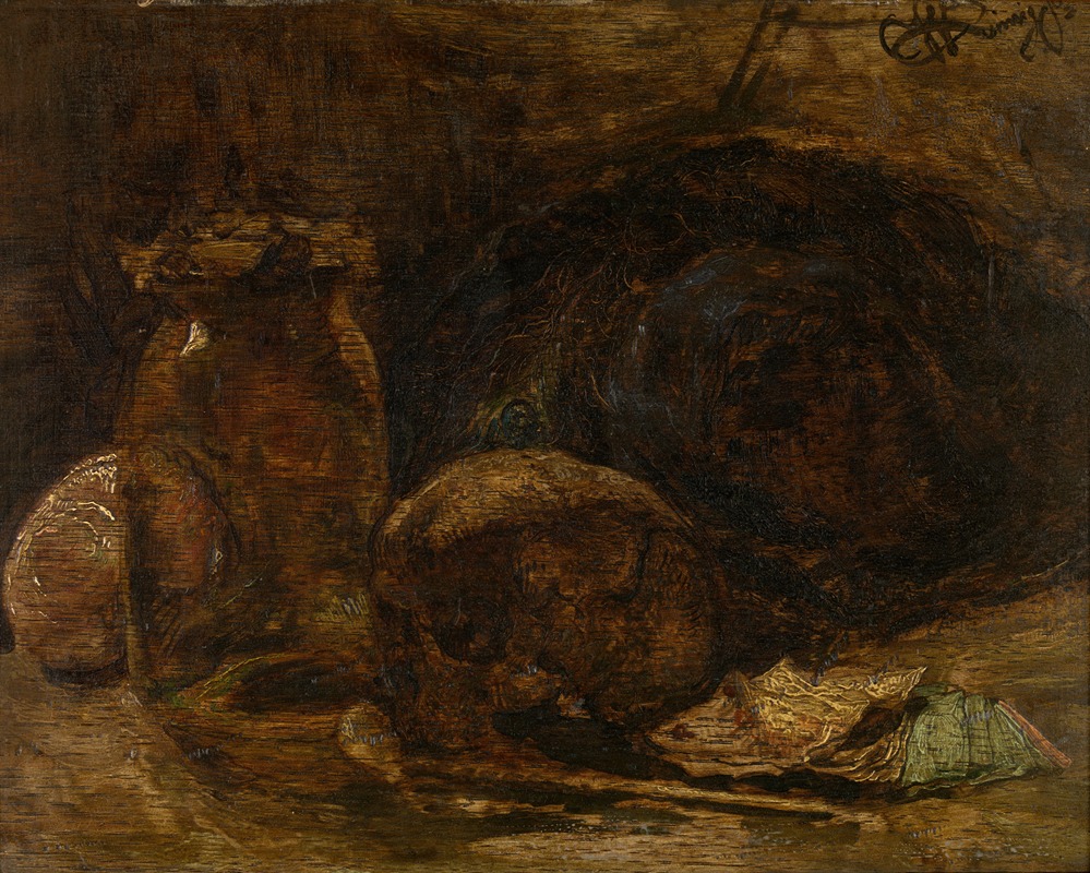 Vanitas by Виллем Линнинг младший, 1869 — digital art print download