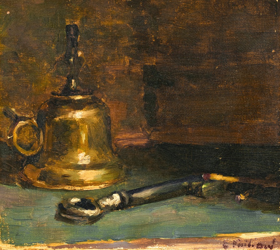 Nature morte à la lampe by Édouard Vuillard — digital art print download