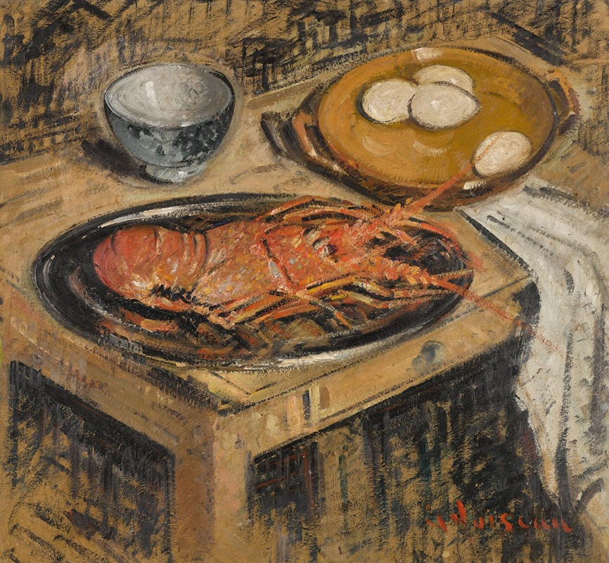Langouste du Portugal by Гюстав Луазо, 1930 — digital art print download