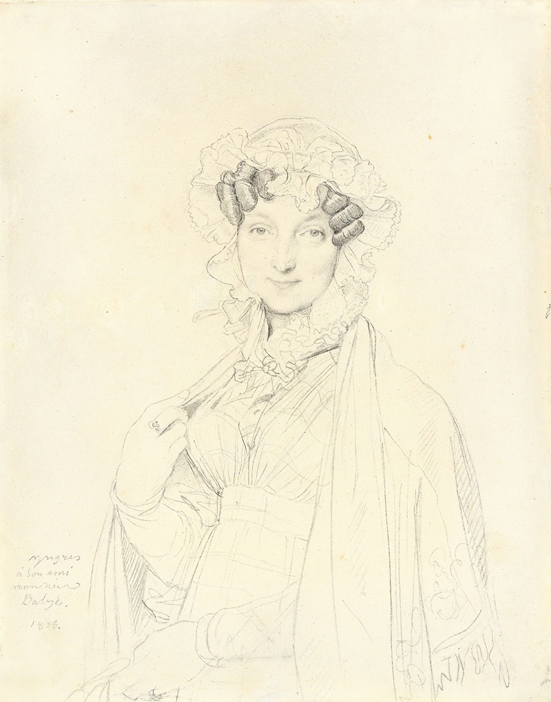 Portrait de Madame Joseph Balze — Jean Auguste Dominique Ingres