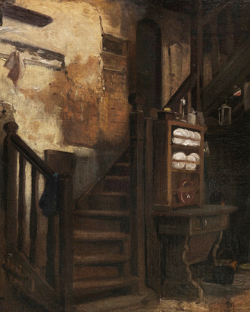 Stiegenaufgang by Иоганн Шперв — digital art print download