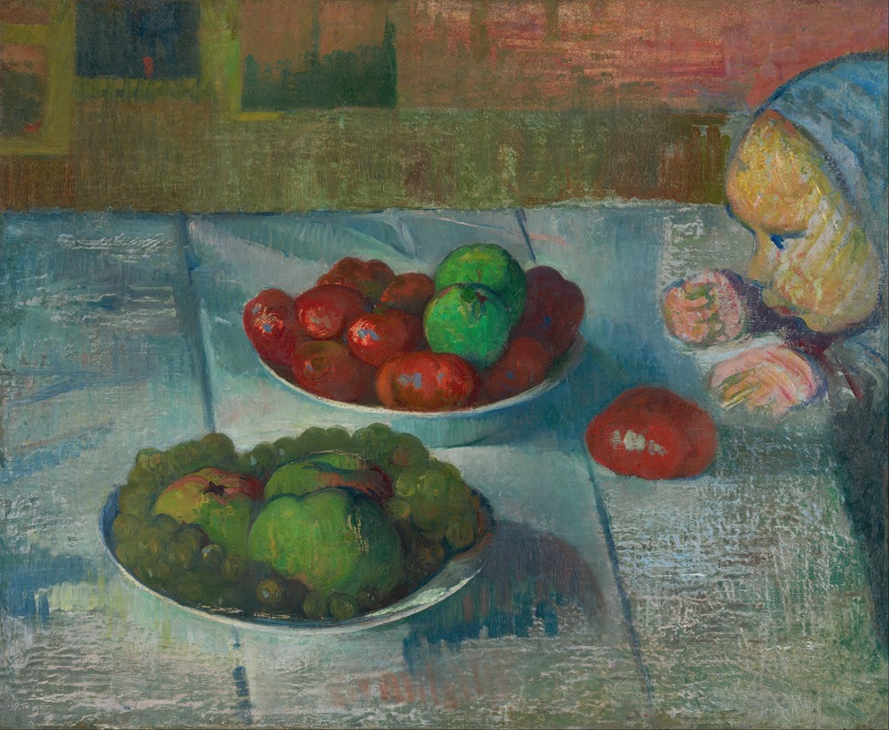 Still life with a profile of Mimi — Meijer Isaäc de Haan