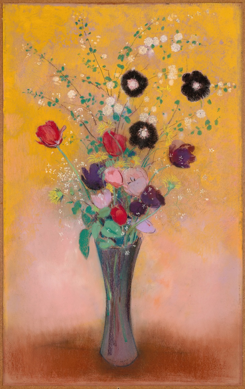 Vase of Flowers — Odilon Redon
