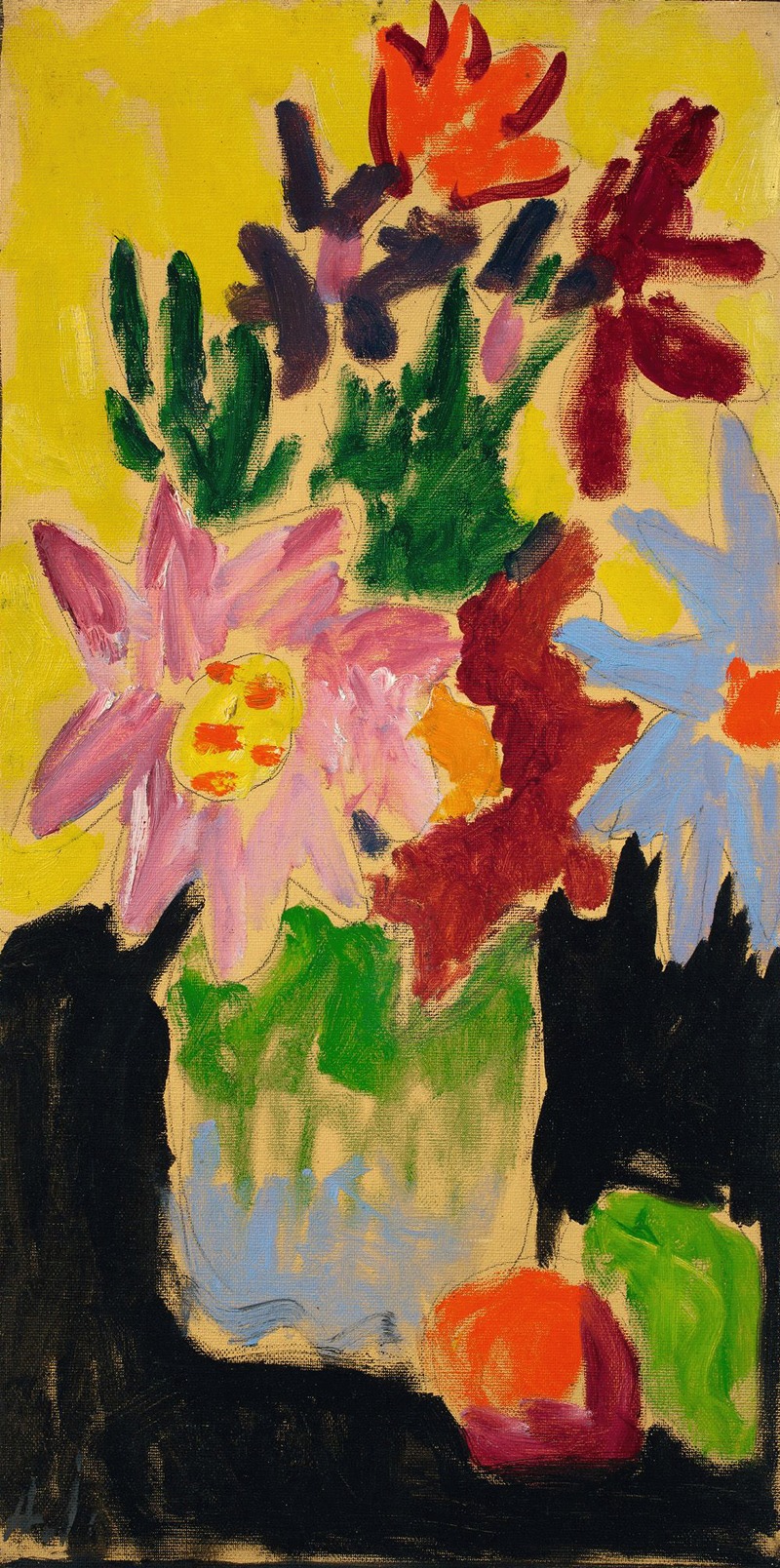 Bunte Blumen by Алексей фон Явленский, 1915 — digital art print download