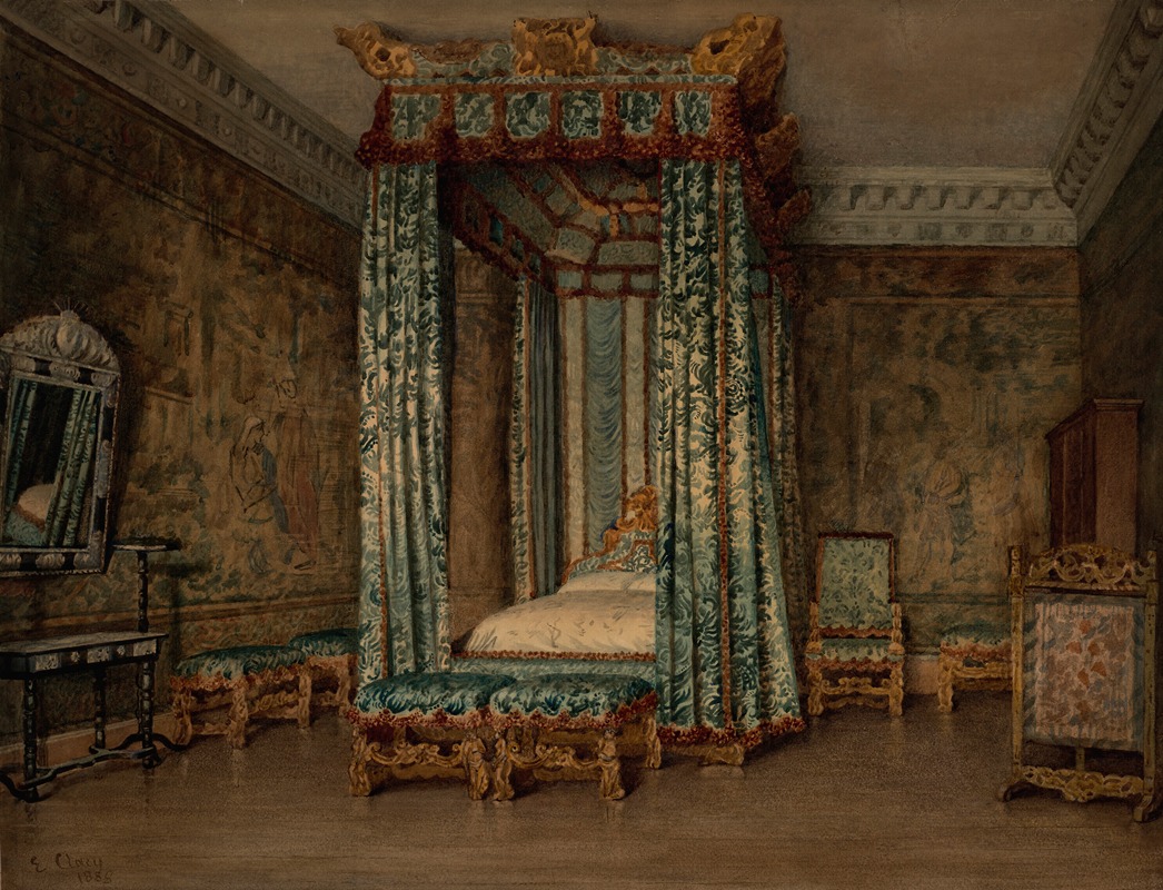 The Venetian Ambassador's room, Knole — Ellen Clacy