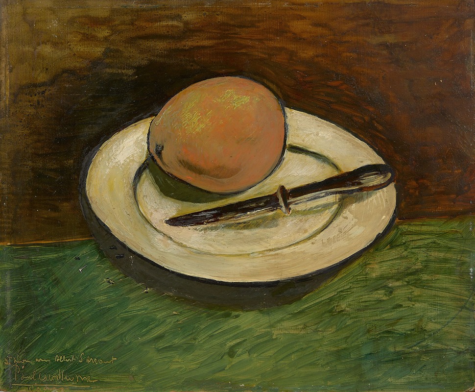 Nature morte à la mangue by Поль Гийом — digital art print download