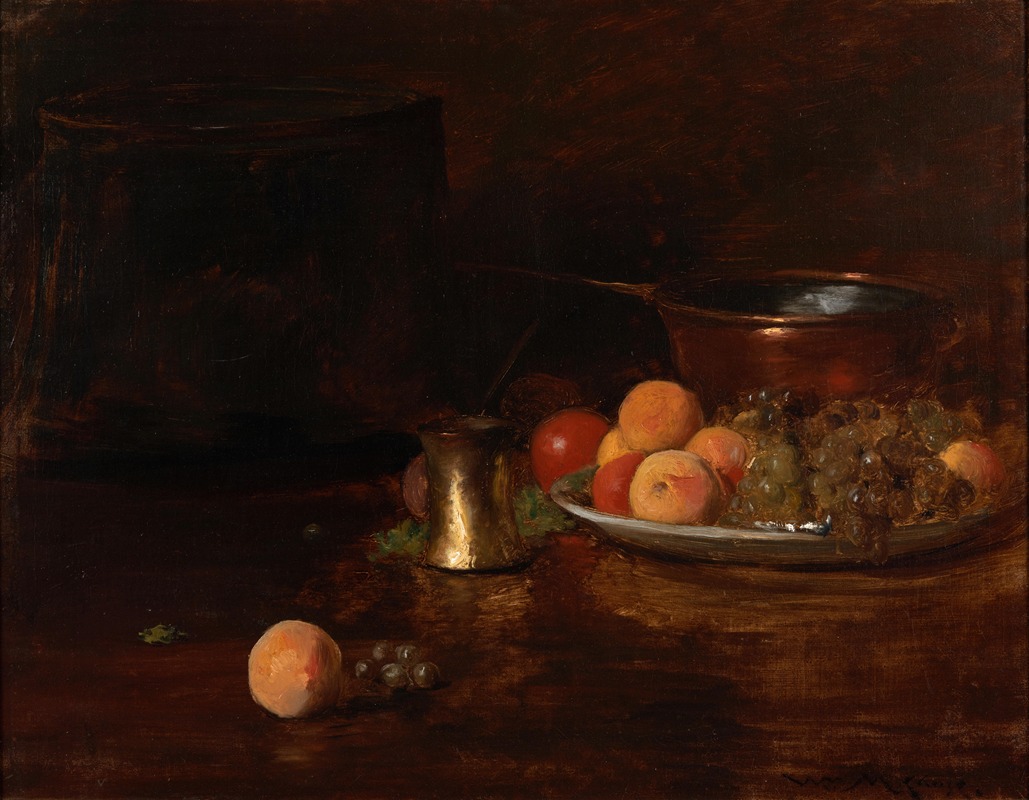 Still Life-Fruit by Уильям Мерритт Чейз — digital art print download