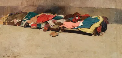 Mercato by Alberto Pasini, 1872 — digital art print download
