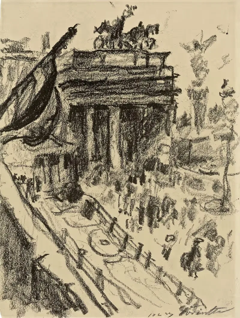 Brandenburger Tor by Lovis Corinth — digital art print download