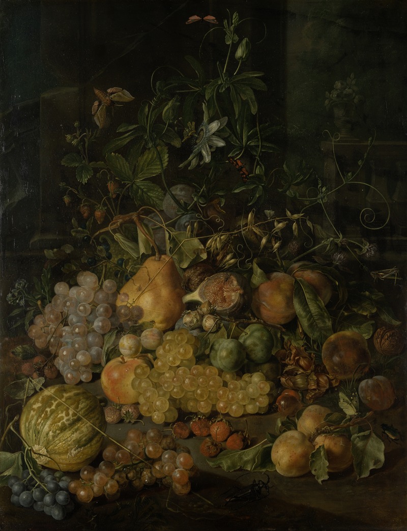 Still Life with Fruits — Иоганн Даниэль Багер