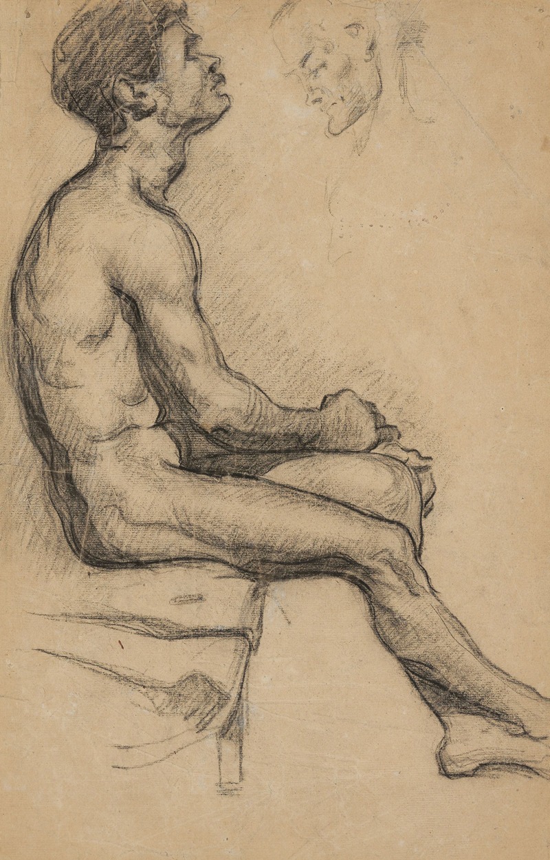 Homme nu by Paul Cézanne — digital art print download