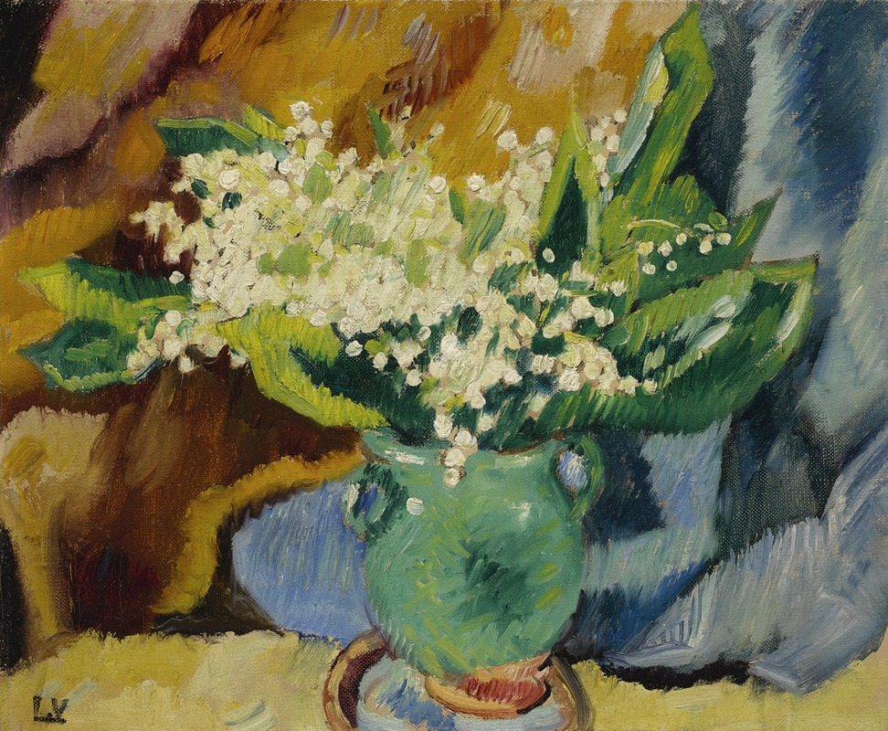 Le Pot de muguet by Луи Вальтат — digital art print download