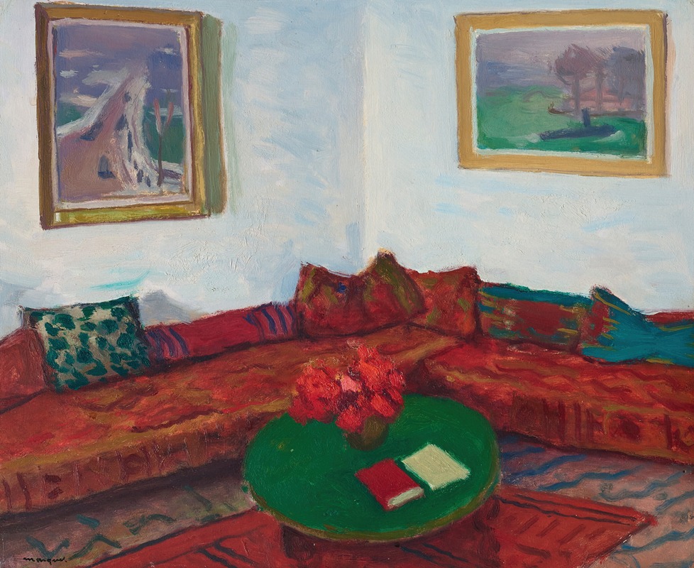 Le Divan by Альбер Марке — digital art print download