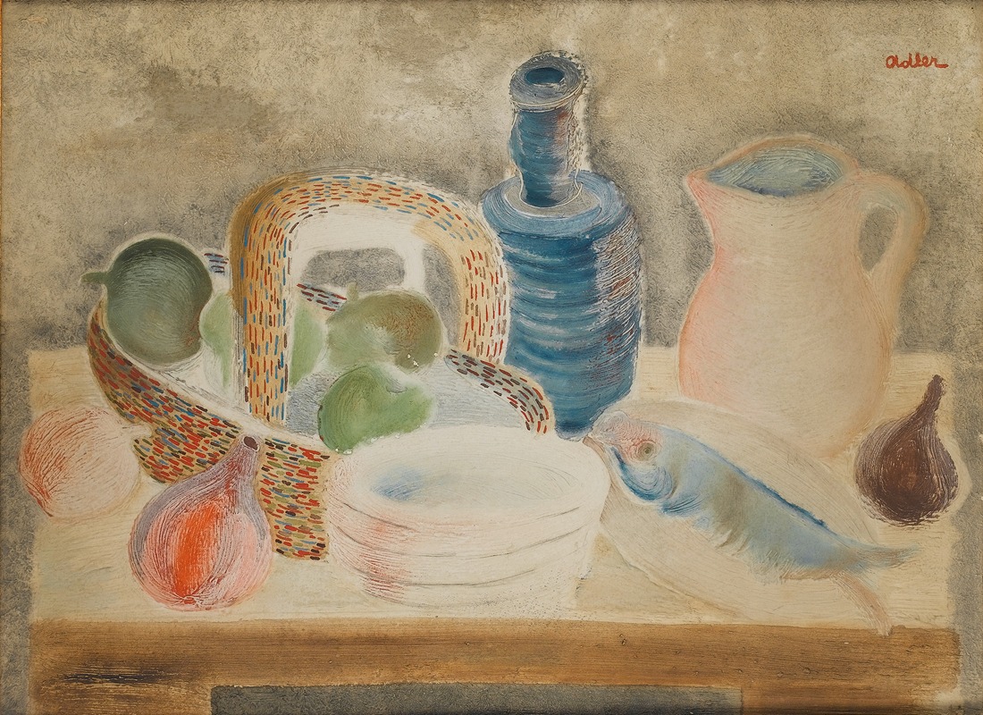 Still life by Янкель Адлер — digital art print download