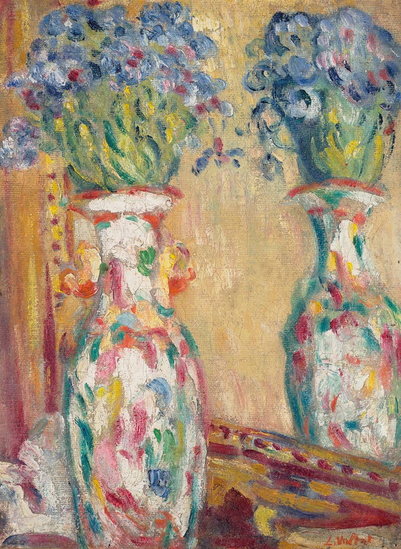 Vase au miroir by Луи Вальтат — digital art print download