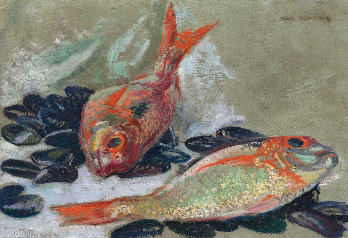 Dorades et moules by Морис Дени, 1908 — digital art print download