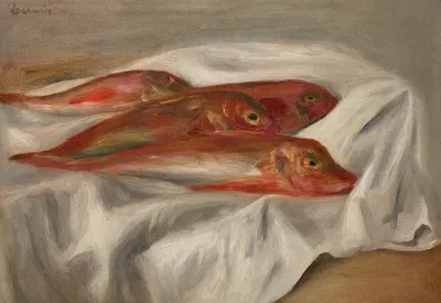 Rougets grondins by Пьер-Огюст Ренуар — digital art print download
