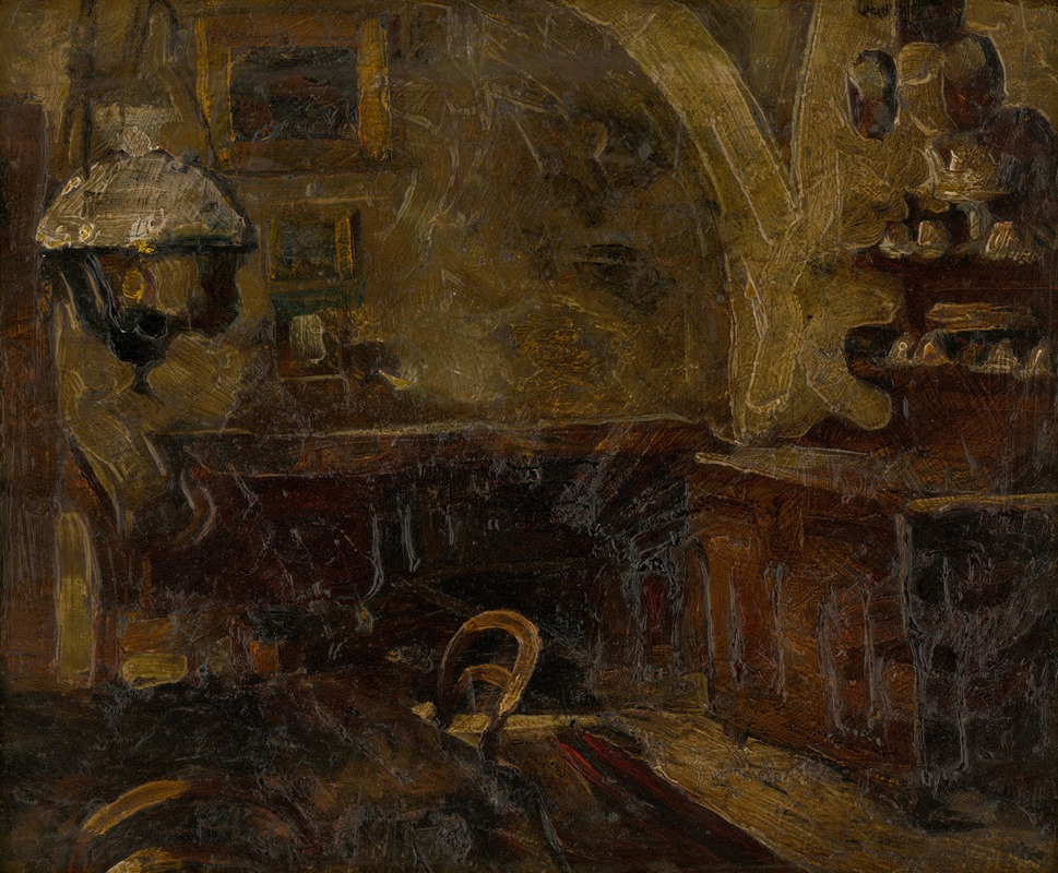 Interiér by Konštantín Kövári-Kačmarik, 1905–1910 — digital art print download