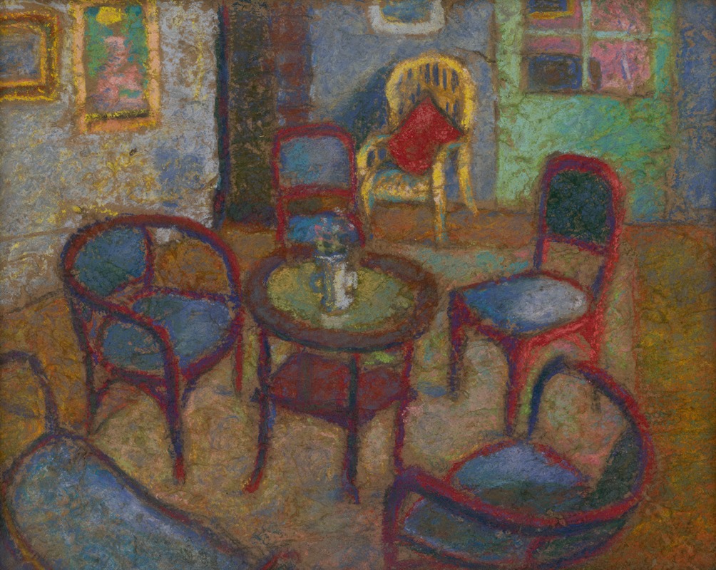 Interiér izby by Константин Ковари-Качмарик, 1904–1909 — digital art print download