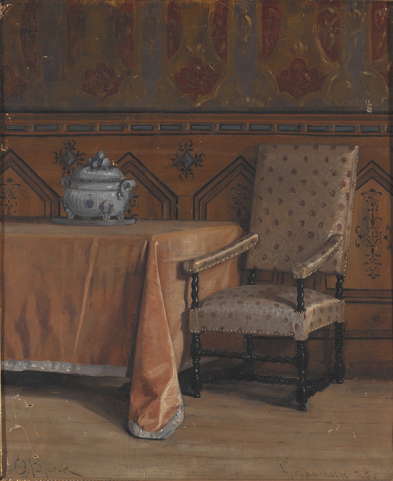 Gripsholm castle, council hall — Oscar Björck