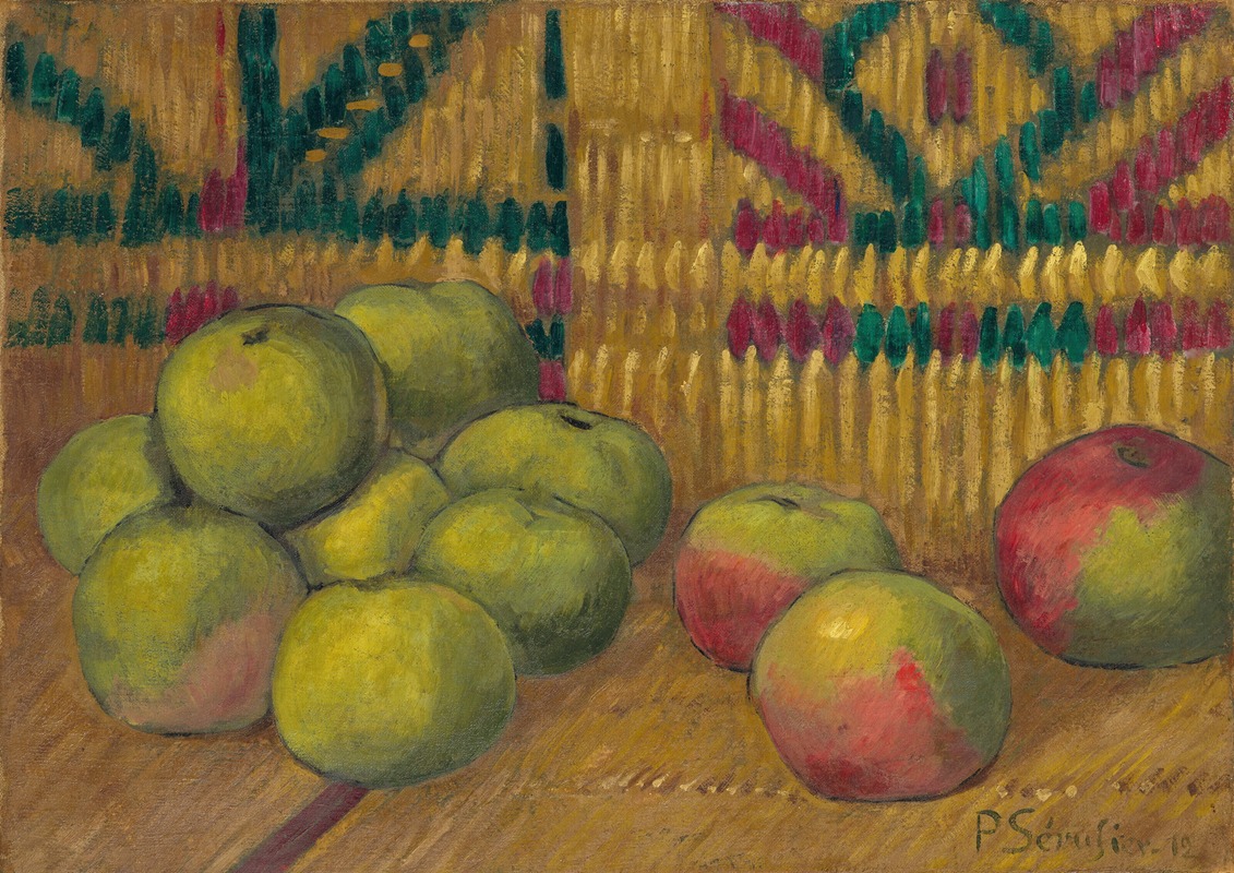 Pommes fond vert by Поль Серюзье, 1912 — digital art print download