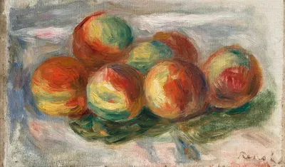 Les Pêches by Пьер-Огюст Ренуар, 1911 — digital art print download
