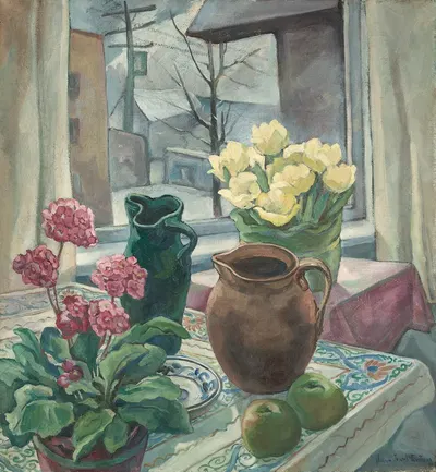 The Studio Table by Уильям Джозеф Истмен, 1926 — digital art print download